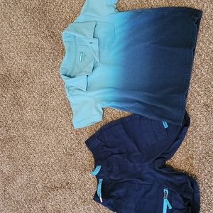 Boys shorts and polo